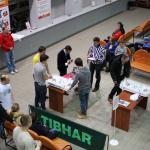   Жеребьевка: вид сверху      