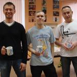  призёры: Овечкин, Кузнецов, Пономарёв
