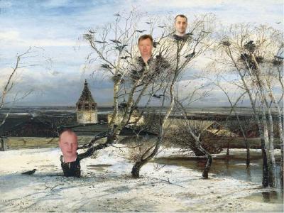 Гости слетаются. Это к команднику