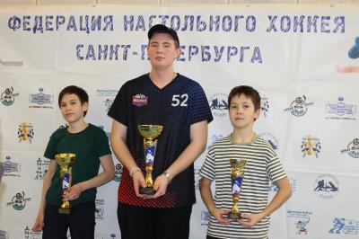 Уже привычная тройка призёров