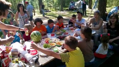 Осенние каникулы с тренировками по настольному хоккею